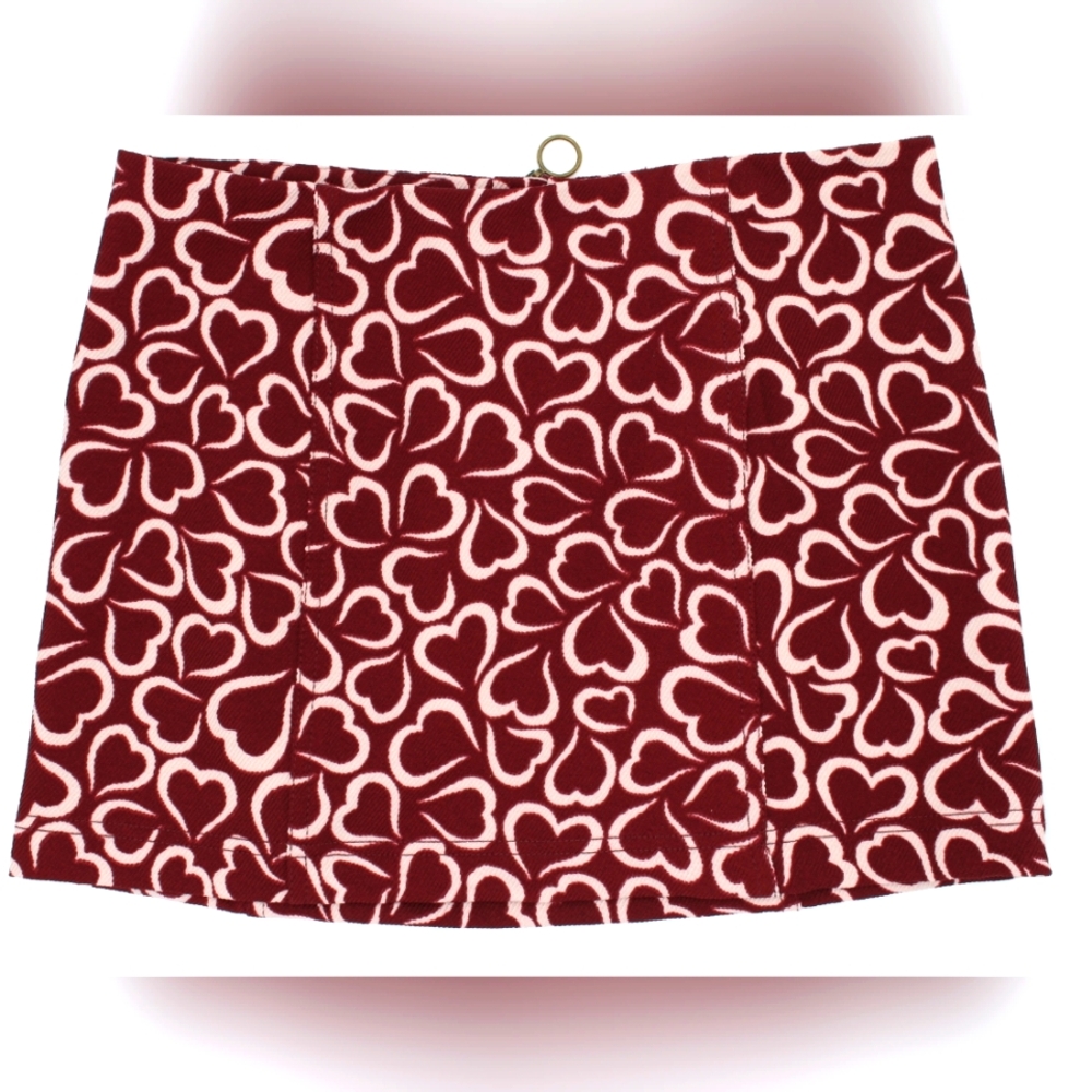 Urban Outfitters Corduroy Heart Skirt – Size S